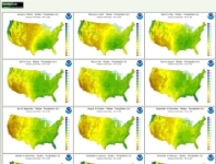 Median (Normal) Precipitation Maps
